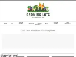 Sites similar to growinglotsurbanfarm.com