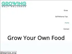Sites similar to growingselfreliance.com