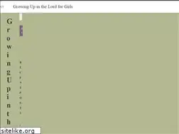 Sites similar to growingupgirls.info
