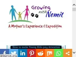 Sites similar to growingwithnemit.com