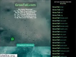 Sites similar to growtall.com