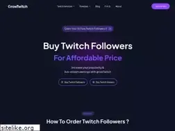 Sites similar to growtwitch.com