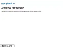 Sites similar to grpc.github.io