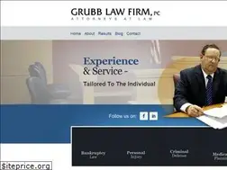 Sites similar to grubblawfirm.com