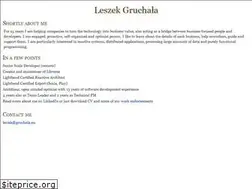 Sites similar to gruchala.eu