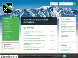 Sites similar to gruenbach-schneeberg.gv.at
