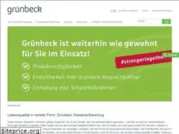 Sites similar to gruenbeck.at
