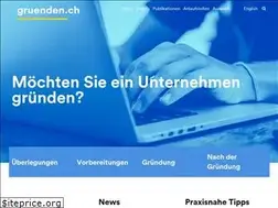 Sites similar to gruenden.ch