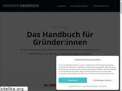 Sites similar to gruender-handbuch.de