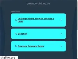 Sites similar to gruenderbildung.de
