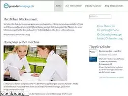Sites similar to gruenderhomepage.de