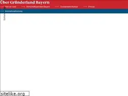 Sites similar to gruenderland.bayern