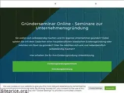 Sites similar to gruenderseminar-online.de
