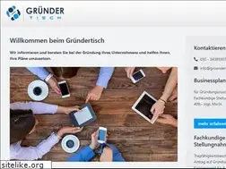 Sites similar to gruendertisch.de