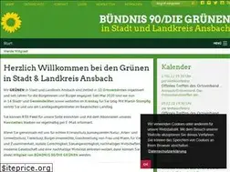 Sites similar to gruene-ansbach.de