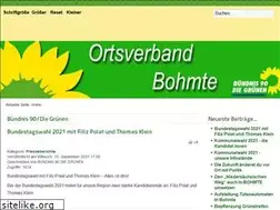Sites similar to gruene-bohmte.de