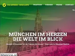 Sites similar to gruene-fraktion-muenchen.de