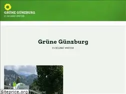 Sites similar to gruene-guenzburg.de