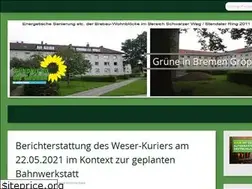 Sites similar to gruene-in-groepelingen.de