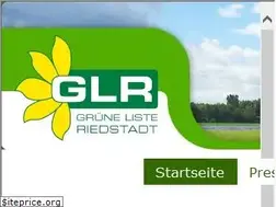Sites similar to gruene-liste-riedstadt.de