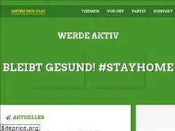 Sites similar to gruene-neu-ulm.de