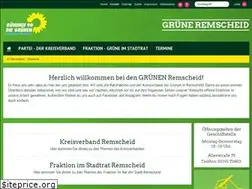 Sites similar to gruene-remscheid.de