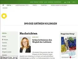 Sites similar to gruene-solingen.de