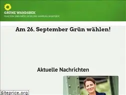 Sites similar to gruene-wandsbek.de