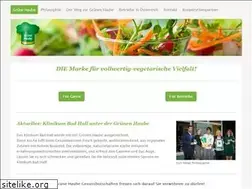 Sites similar to gruenehaube.at