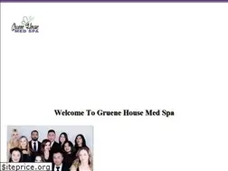 Sites similar to gruenehousemedspa.com