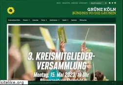 Sites similar to gruenekoeln.de