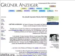 Sites similar to grueneranzeiger.de