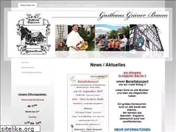 Sites similar to gruenerbaum-kist.de