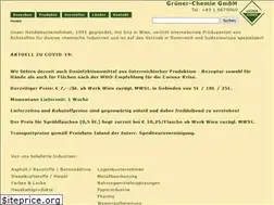 Sites similar to gruenerchemie.com