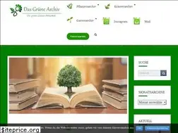 Sites similar to gruenes-archiv.de