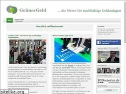 Sites similar to gruenesgeld.de