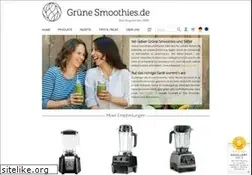 Sites similar to gruenesmoothies.de