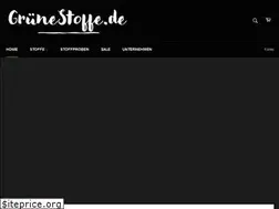 Sites similar to gruenestoffe.de