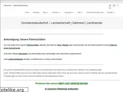 Sites similar to gruenlandstaudenhof.de