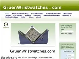 Sites similar to gruenwristwatches.com