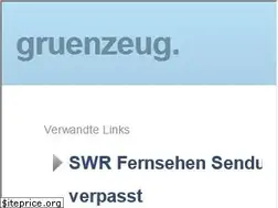 Sites similar to gruenzeug.com
