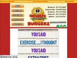 Sites similar to grumpsburgers.com