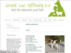 Sites similar to grund-zur-hoffnung.org