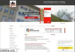 Sites similar to grundeigentum-verlag.de