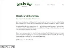 Sites similar to grunderhof.de