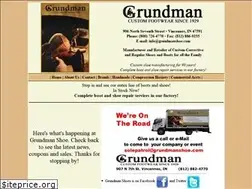 Sites similar to grundmanshoe.com
