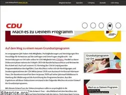 Sites similar to grundsatzprogramm.cdu.de