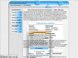 Sites similar to grundschulstoff.de