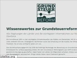 Sites similar to grundsteuerreform.de