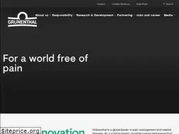 Sites similar to grunenthal.us